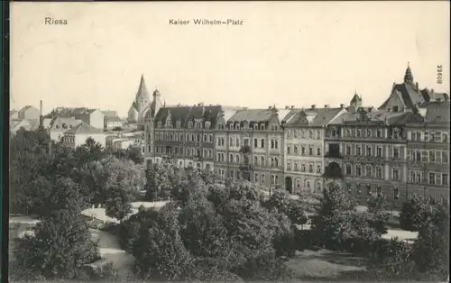 Riesa Kaiser Wilhelm Platz x