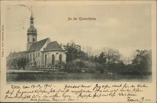 Riesa kloster Kirche  x