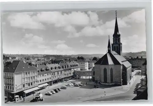 Zweibruecken Marktplatz Alexanderkirche *