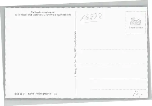 Tauberbischofsheim Matthias-Gruenewald-Gymnasium *