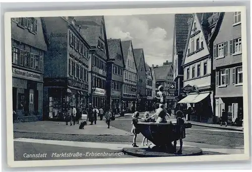 Bad Cannstatt Marktstrasse Erbsenbrunnen *