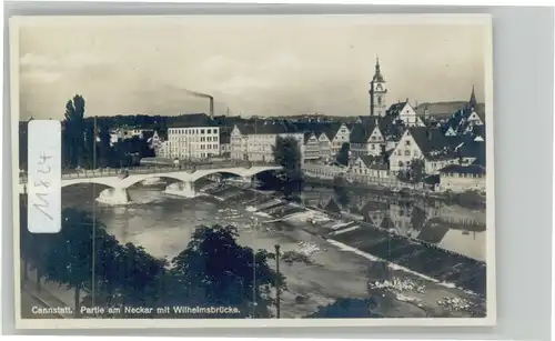 Bad Cannstatt Wilhelmsbruecke *