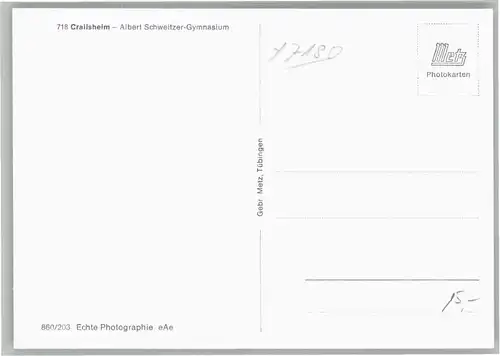 Crailsheim Albert Schweitzer-Gymnasium *