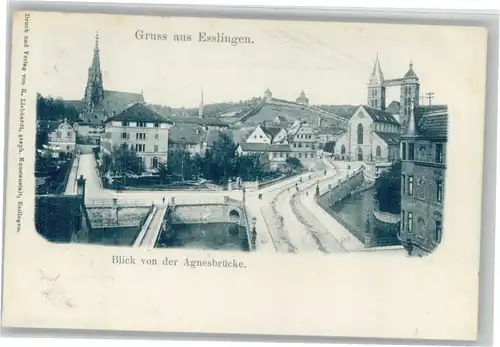 Esslingen Neckar Agnesbruecke x