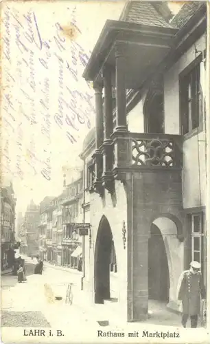 Lahr Schwarzwald Lahr Rathaus Marktplatz x / Lahr /Ortenaukreis LKR