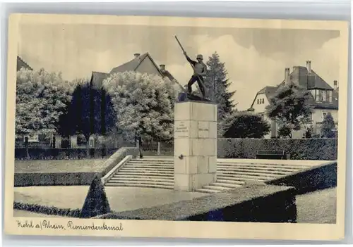 Kehl Pionier Denkmal  x