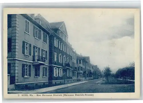 Kehl Rue Hermann Dietrich *