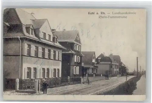 Kehl Rhein Dammstrasse *