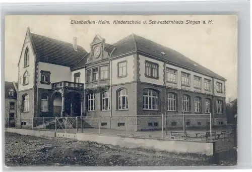 Singen Hohentwiel Singen Hohentwiel Elisabethen Heim Kinder Schule Schwesternhaus x / Singen (Hohentwiel) /Konstanz LKR