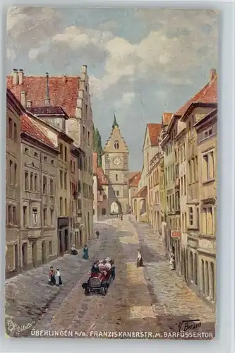 ueberlingen Bodensee Barfuessertor Franziskanerstrasse Kuenstler N.Beraud x