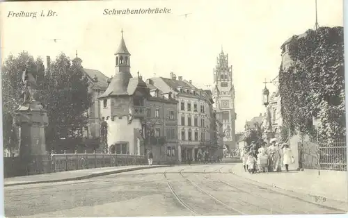 Freiburg Breisgau Schwabentorbruecke *