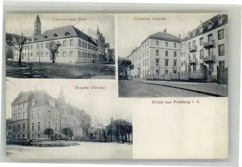 Freiburg Breisgau Kuenzer'sches Haus Hospital x