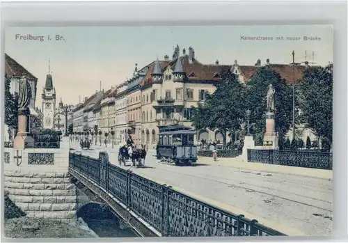 Freiburg Breisgau Kaiserstrasse Bruecke *