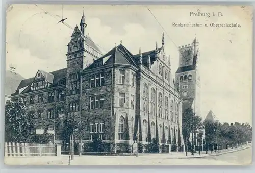 Freiburg Breisgau Realgymnasium Oberrealschule x