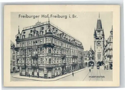 Freiburg Breisgau Hotel Freiburger Hof Martinstor *