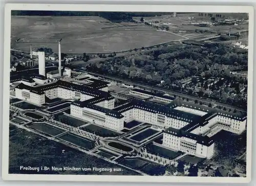 Freiburg Breisgau Kliniken Fliegeraufnahme x