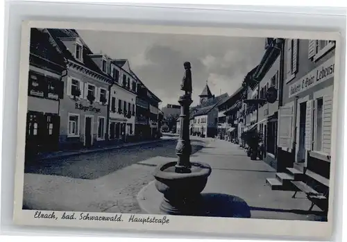 Elzach Hauptstrasse Brunnen *