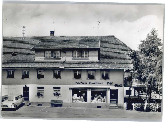 Bernau Schwarzwald Cafe Konditorei Baeckerei Stoll * Nr