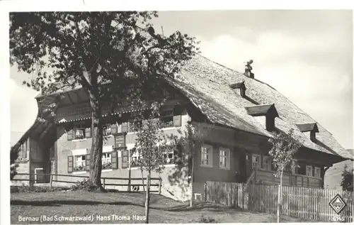 Bernau Schwarzwald Hans Thoma Haus x