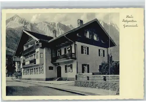 Garmisch-Partenkirchen Garmisch Haus Hofgarten * / Garmisch-Partenkirchen /Garmisch-Partenkirchen LKR