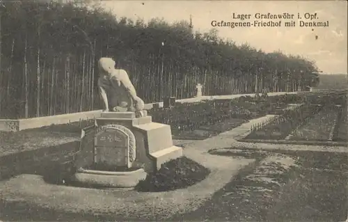 Grafenwoehr Gefangen Friedhof Denkmal  x