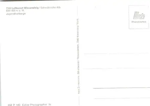 Wiesensteig Jugendherberge *