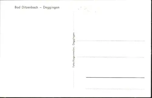 Bad Ditzenbach Deggingen *