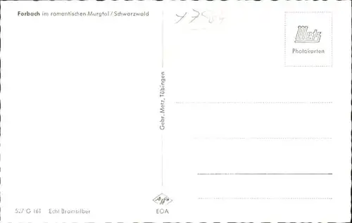 Forbach Baden Kirschbaumwasen Schwarzenbachtalsperre *