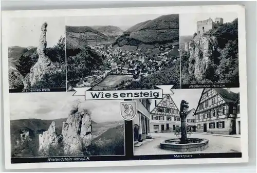 Wiesensteig Wielandstein Reussenstein Marktplatz *