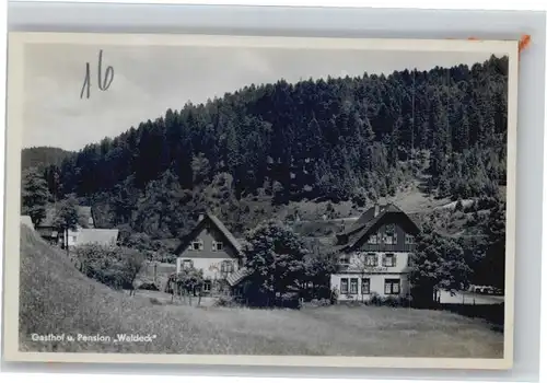 Forbach Baden Gasthof Pension Waldeck *
