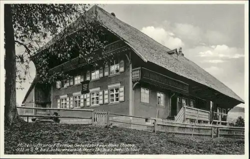 Bernau Hans Thoma Geburtshaus *