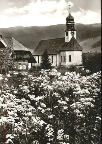 Bernau Schwarzwald Cafe Stoll Kirche  *
