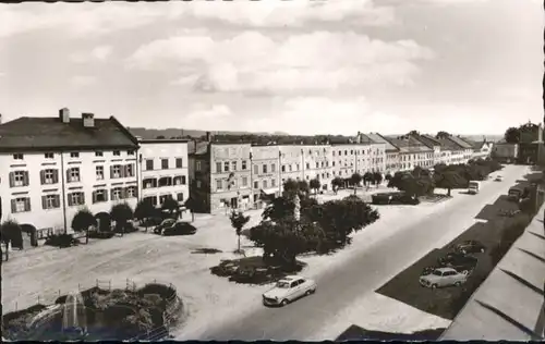 Tittmoning Salzach Oberbayern Stadtplatz *