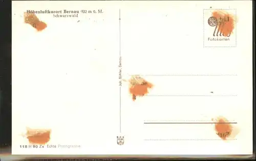 Bernau Schwarzwald  *