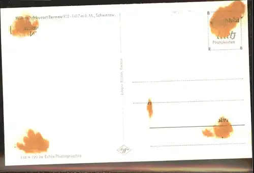 Bernau Schwarzwald  *