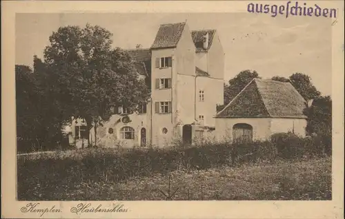 Kempten Haubenschloss *