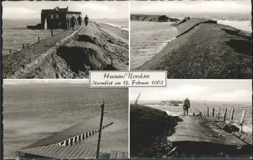 Husum Nordfriesland Husum Sturmflut 1962 * / Husum /Nordfriesland LKR