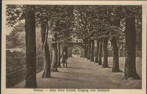 Husum Nordfriesland Husum Allee Stadtpark * / Husum /Nordfriesland LKR