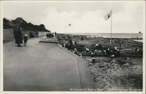 Wyk Foehr Nordsee Promenade Strand *