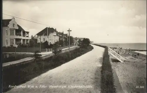 Wyk Foehr Nordsee Hamburger Kinderheilstaette *