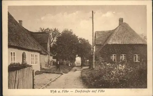 Wyk Foehr Wyk Foehr Dorfstrasse * / Wyk auf Foehr /Nordfriesland LKR