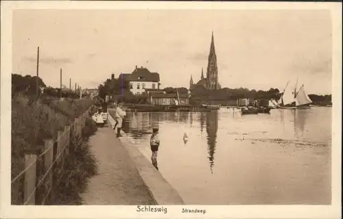 Schleswig Holstein Schleswig Strandweg * / Schleswig /Schleswig-Flensburg LKR