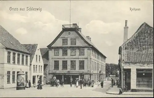 Schleswig Holstein Schleswig Rathaus * / Schleswig /Schleswig-Flensburg LKR