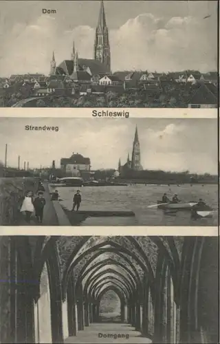 Schleswig Holstein Schleswig Dom Strandweg  * / Schleswig /Schleswig-Flensburg LKR