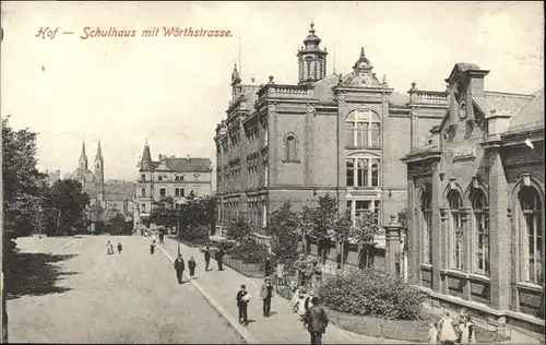 Hof Saale Hof Schulhaus Woerthstrasse * / Hof /Hof LKR