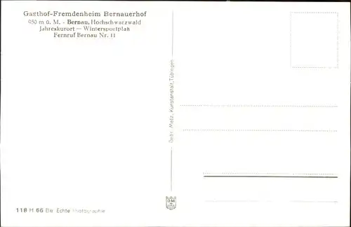 Bernau Schwarzwald Herzogenhorn *