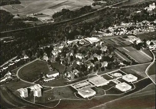 Guenzburg Fliegeraufnahme Krankenhaus *