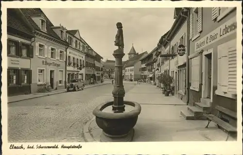Elzach Hauptstrasse Brunnen *