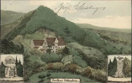 Speyer [Stempelabschlag] Forsthaus Heldenstein x