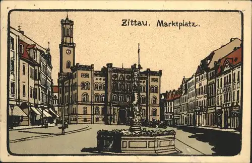 Zittau Marktplatz